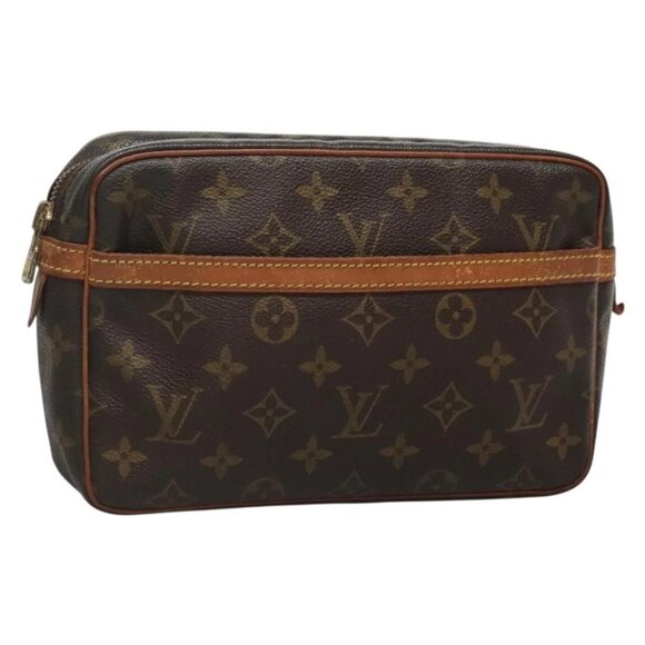 LOUIS VUITTON Monogram Compiegne 23 Clutch Bag M51847 LV Auth 130715 - Picture 1 of 16